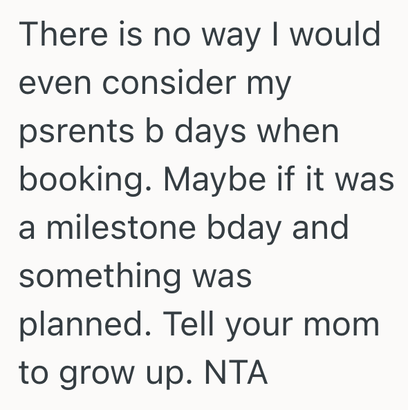 Screenshot 2025 05 13 at 5.07.49 PM Traveler Booked A Vacation To Rome, But Now She Realizes Shell Be Gone On Her Moms Birthday